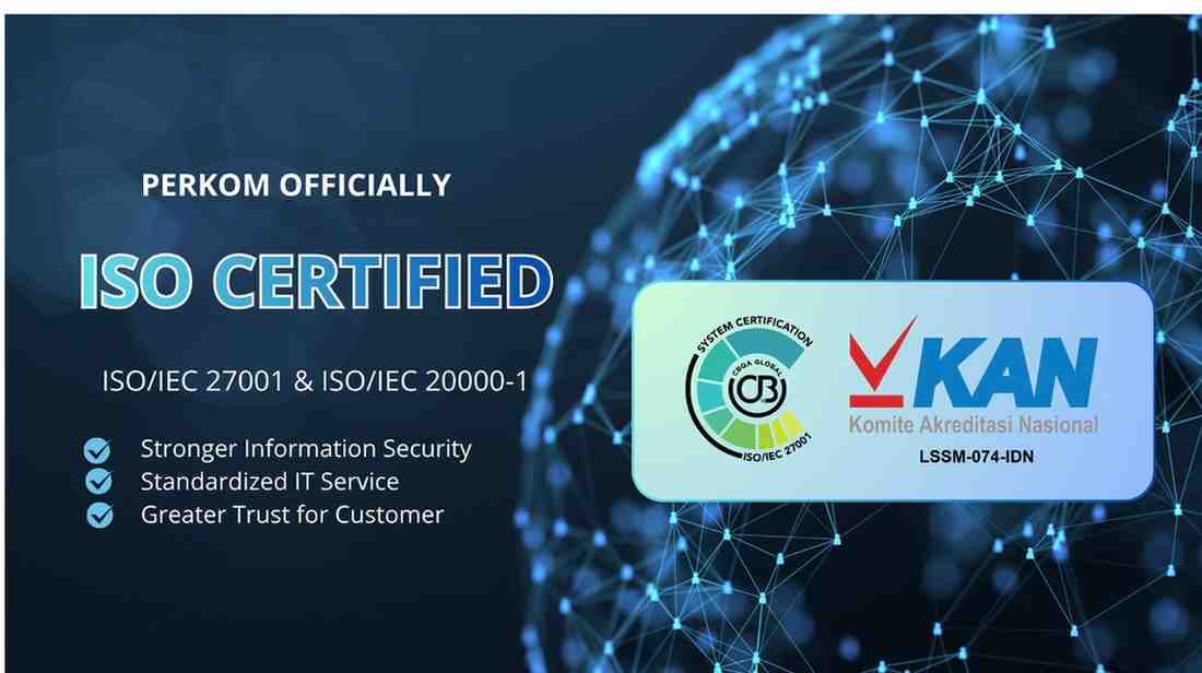 Perkom Achieves ISO 27001 and ISO 20000-1 Certifications